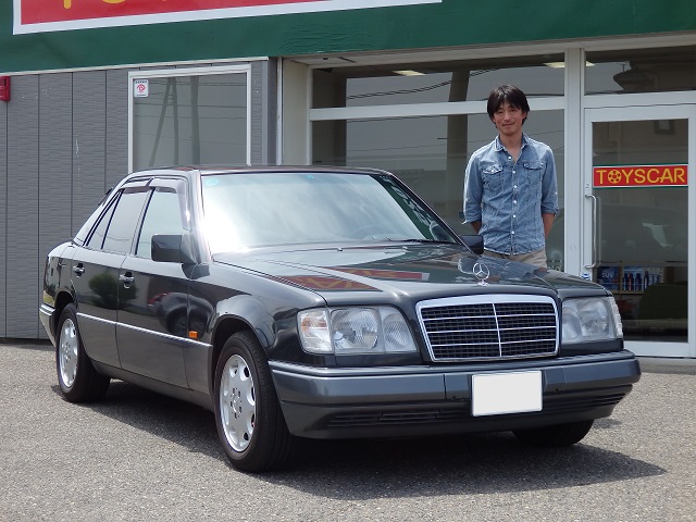 W124 E280御納車 新潟のお客様 新潟県の中古車屋 トイズカー