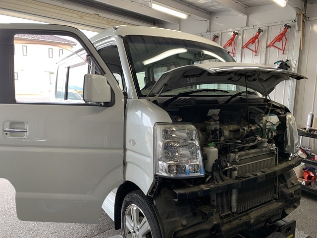 □DA64W エブリイワゴン/エアコン修理□ | 新潟県の中古車屋「トイズカー」