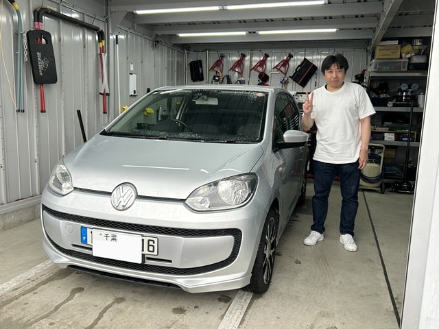 ■VW up!御納車/千葉のお客様■