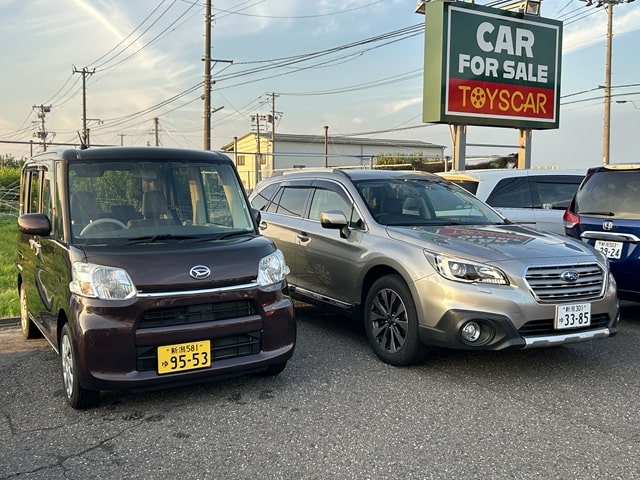 ■入庫車レガシィアウトバック/タント■