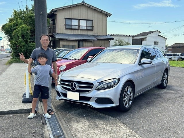 ■ベンツCクラスワゴン御納車/新潟のお客様■