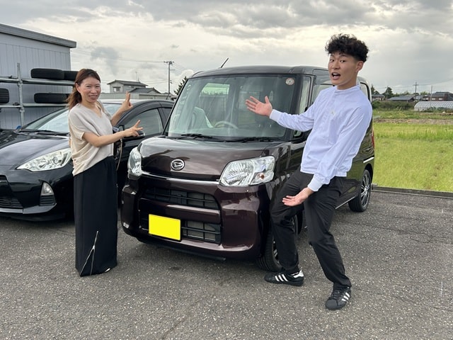 ■タント御納車/新潟のお客様■