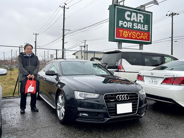 ■アウディA5御納車/新潟のお客様■