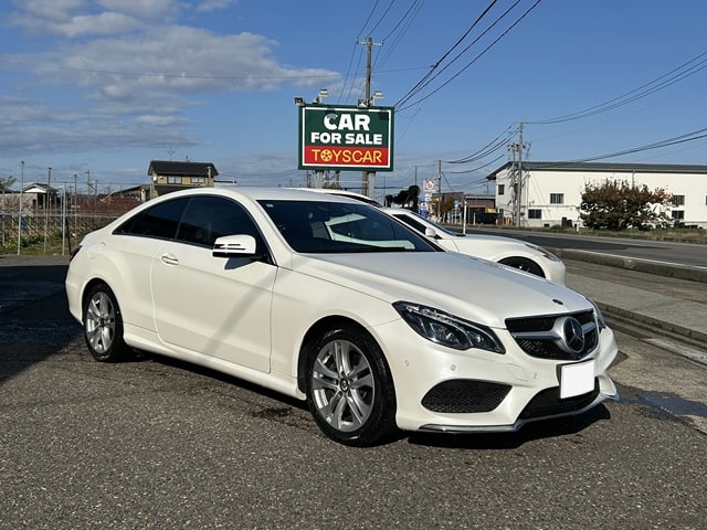 ■ベンツEクラスクーペ御納車/新潟のお客様■