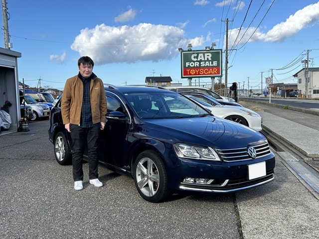 ■パサートヴァリアント御納車/新潟のお客様■